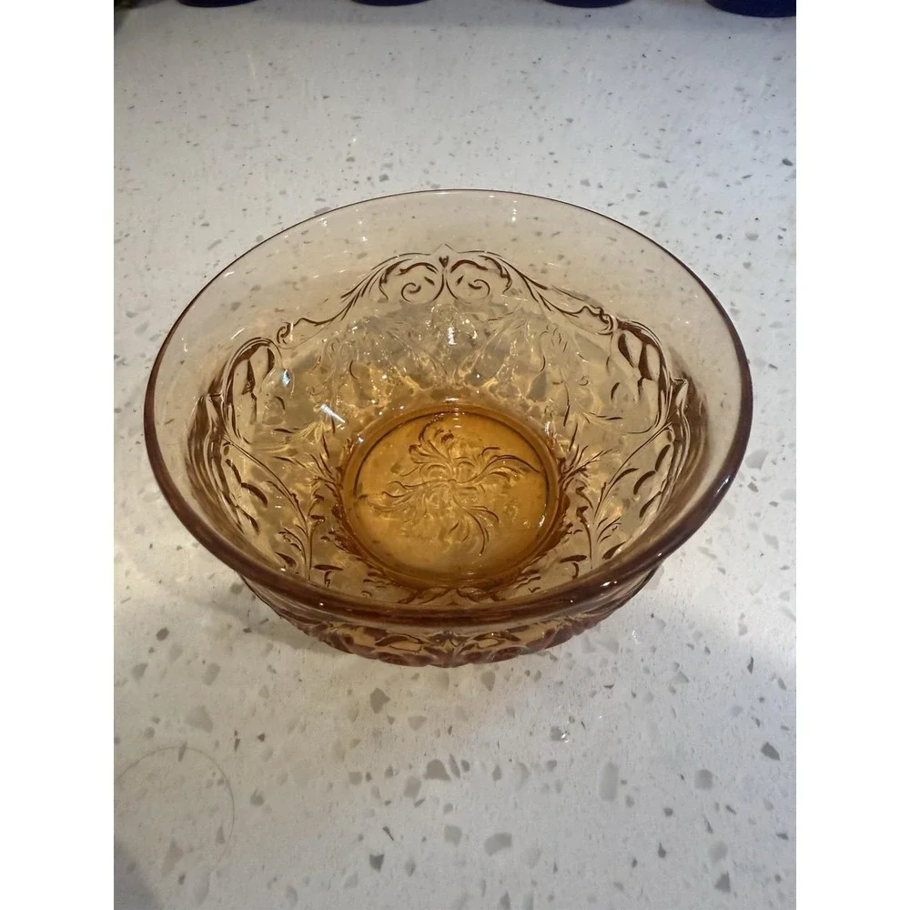 McKee Rock Crystal Amber 4 3/4